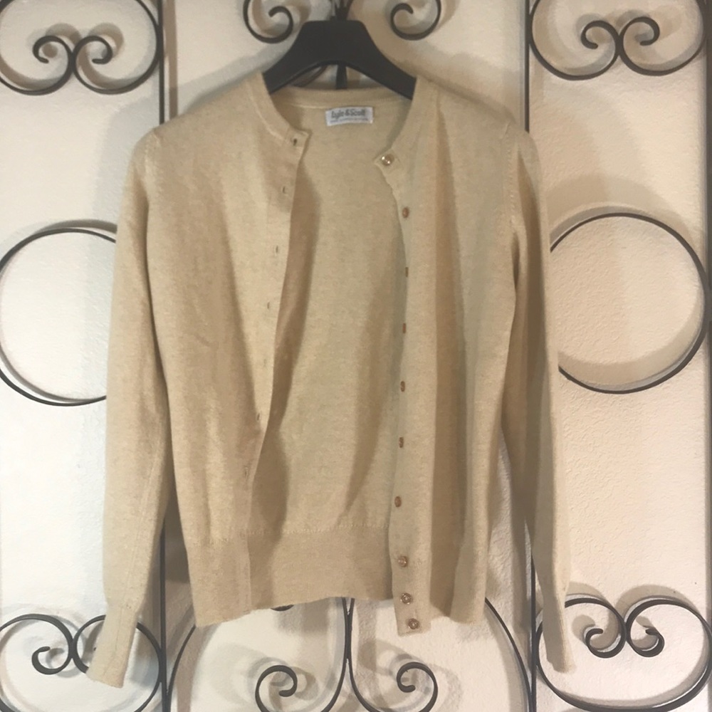 Lyle and Scott cashmere cardigan